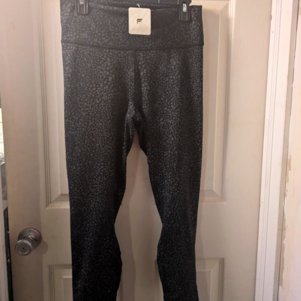Fabletics black leopard